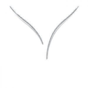 14k White Gold DiamondNecklace NK5277W45JJ