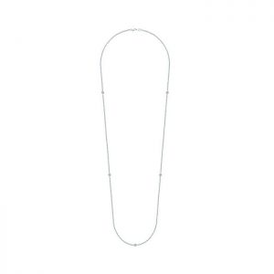 14k White Gold Diamond Diamond By The Yard Necklace NK5389W45JJ