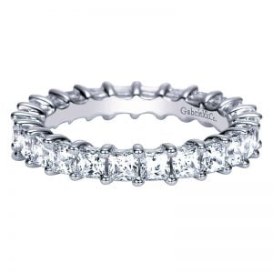 14k White Gold Diamond Eternity Band Anniversary Band AN4539-6W44JJ