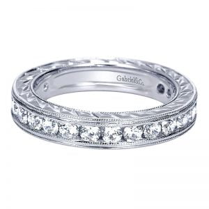 14k White Gold Diamond Eternity Band Anniversary Band AN5279-6W44JJ