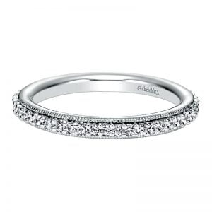 14k White Gold Diamond Eternity Band Anniversary Band AN6020-6W44JJ