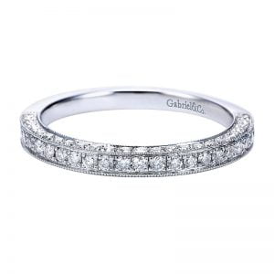 14k White Gold Diamond Fancy Anniversary Band AN7633W44JJ