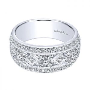 14k White Gold Diamond Fashion Ladies' Ring LR4817W44JJ