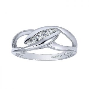 14k White Gold Diamond Fashion Ladies' Ring LR5619W45JJ