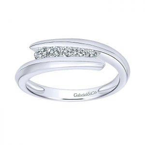 14k White Gold Diamond Fashion Ladies' Ring LR5629W45JJ