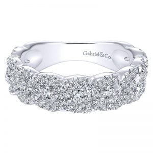 14k White Gold Lusso Diamond Fashion Ladies' Ring LR6429W44JJ