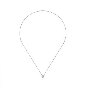 14k White Gold Diamond Fashion Necklace NK1008W45JJ