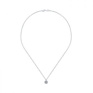 14k White Gold Diamond Fashion Necklace NK1224W45JJ