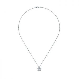 14k White Gold Diamond Fashion Necklace NK2875W45JJ