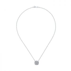 14k White Gold Diamond Fashion Necklace NK3139W44JJ