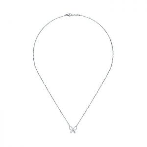 14k White Gold Diamond Fashion Necklace NK3161W45JJ
