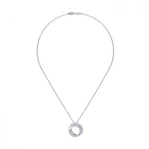 14k White Gold Diamond Fashion Necklace NK3231W45JJ