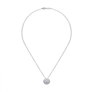 14k White Gold Diamond Fashion Necklace NK3355W45JJ