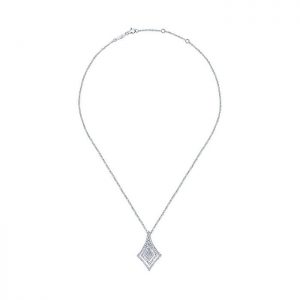 14k White Gold Diamond Fashion Necklace NK3607W44JJ