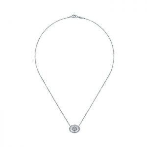 14k White Gold Diamond Fashion Necklace NK4137W45JJ