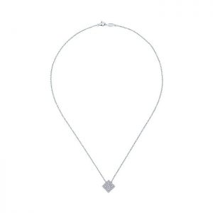 14k White Gold Diamond Fashion Necklace NK4157W45JJ