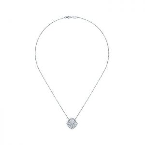 14k White Gold Diamond Fashion Necklace NK4259W45JJ