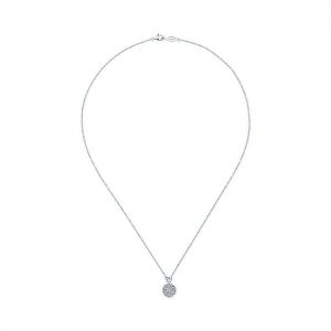 14k White Gold Diamond Fashion Necklace NK4368W45JJ