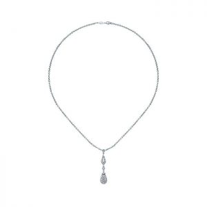 14k White Gold Diamond Fashion Necklace NK4383W45JJ
