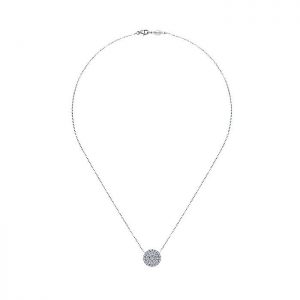 14k White Gold Diamond Fashion Necklace NK4411W45JJ