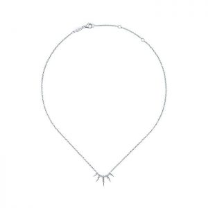 14k White Gold Diamond Fashion Necklace NK4698W45JJ