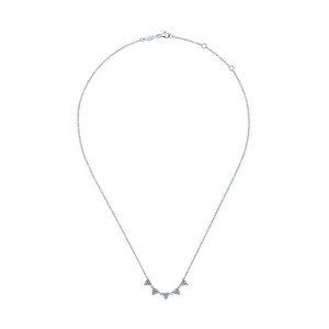 14k White Gold Diamond Fashion Necklace NK4726W45JJ