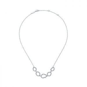 14k White Gold Diamond Fashion Necklace NK4961W45JJ