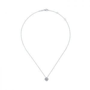 14k White Gold Diamond Fashion Necklace NK5006W44JJ