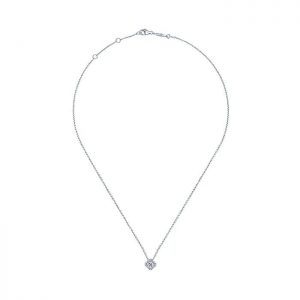 14k White Gold Diamond Fashion Necklace NK5040W44JJ