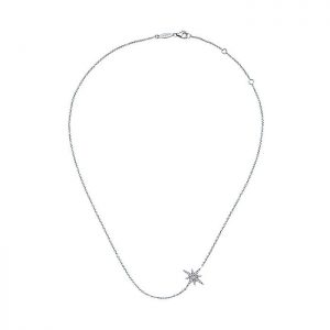 14k White Gold Diamond Fashion Necklace NK5223W45JJ