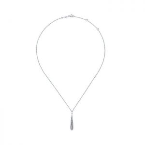 14k White Gold Diamond Fashion Necklace NK5235W45JJ