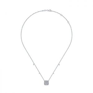 14k White Gold Diamond Fashion Necklace NK5239W45JJ