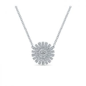 14k White Gold Diamond Fashion Necklace NK5260W45JJ