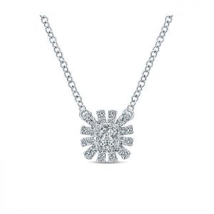 14k White Gold Diamond Fashion Necklace NK5262W45JJ