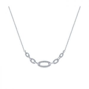 14k White Gold Diamond Fashion Necklace NK5286W45JJ