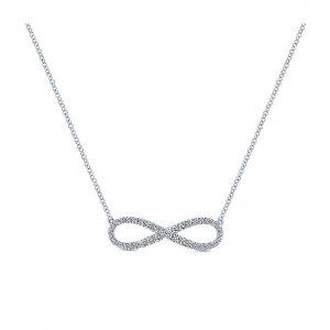 14k White Gold Diamond Fashion Necklace NK5290W45JJ