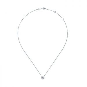 14k White Gold Diamond Fashion Necklace NK5405W45JJ