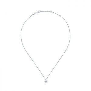 14k White Gold Diamond Fashion Necklace NK5439W45JJ