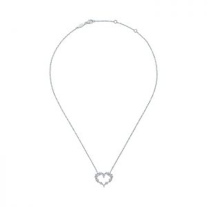 14k White Gold Diamond Fashion Necklace NK5563W45JJ