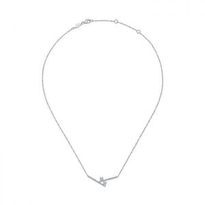 14k White Gold Diamond Fashion Necklace NK5598W45JJ