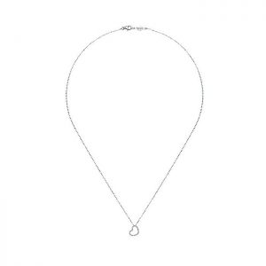 14k White Gold Diamond Heart Necklace NK2239W45JJ