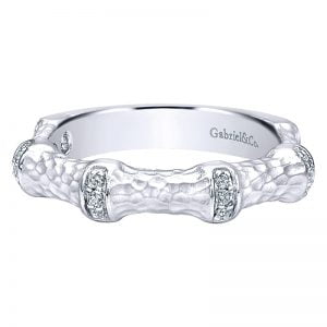 14k White Gold Stackable Ladies' Ring LR4471W45JJ