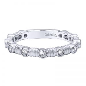 14k White Gold Stackable Ladies' Ring LR4889W44JJ