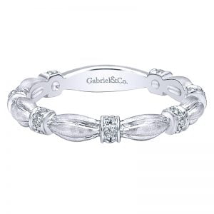 14k White Gold Stackable Ladies' Ring LR4900W45JJ