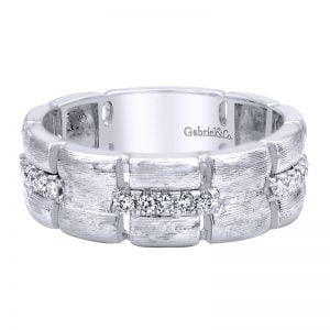 14k White Gold Stackable Ladies' Ring LR6322W45JJ