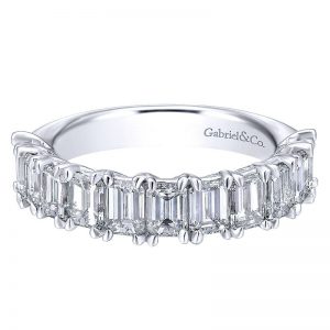 14K White Gold Diamond Anniversary Band 14K White Gold Anniversary Band AN12383W43Jj