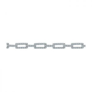 14k White Gold Diamond Tennis Bracelet TB2184W45JJ