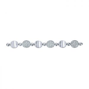 14k White Gold Diamond Tennis Bracelet TB2333W45JJ