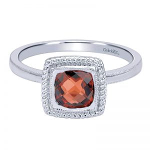 14k White Gold Stackable Ladies' Ring LR5669W4JGN