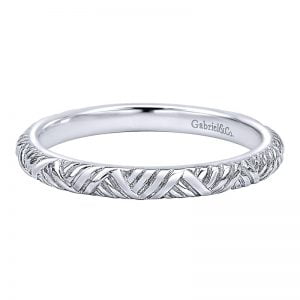 14k White Gold Stackable Ladies' Ring LR5679W4JJJ